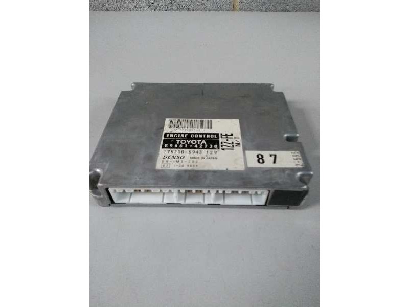 Recambio de centralita motor uce para toyota rav 4 (a2) 1.8 16v cat referencia OEM IAM 8966142730 1752005943 1ZZFE MT 87