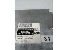 Recambio de centralita motor uce para toyota rav 4 (a2) 1.8 16v cat referencia OEM IAM 8966142730 1752005943 1ZZFE MT 87 2
