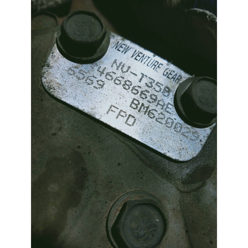 Recambio de caja cambios para chrysler pt cruiser (pt) 1.6 classic referencia OEM IAM 4668669AE NVT350 6569 BM620029 5V