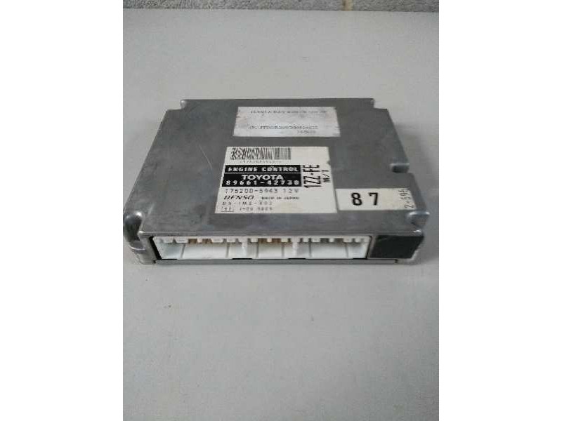 Recambio de centralita motor uce para toyota rav 4 (a2) 1.8 16v cat referencia OEM IAM 8966142730 1752005943 1ZZFE MT 87