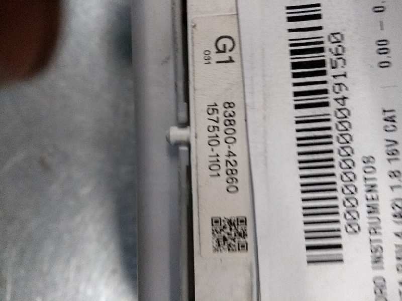 Recambio de cuadro instrumentos para toyota rav 4 (a2) 1.8 16v cat referencia OEM IAM 8380042860 1575101101 