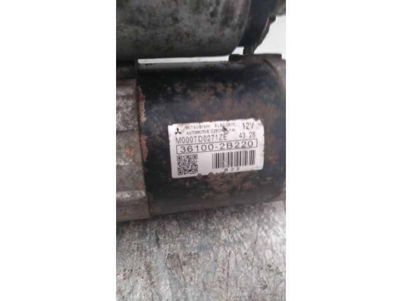 Recambio de motor arranque para hyundai ix35 sle 2wd referencia OEM IAM 361002B220 MITHUBISI  Recambio de motor arranque para hyundai ix35 sle 2wd referencia OEM IAM 361002B220 MITHUBISI