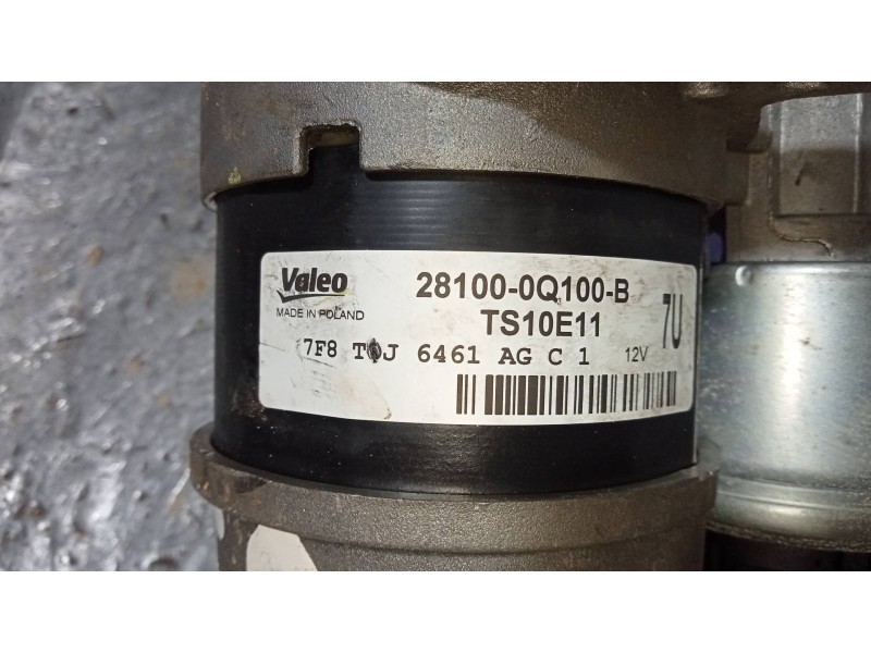 Recambio de motor arranque para citroen c1 city edition referencia OEM IAM 281000Q100B TS10E11 