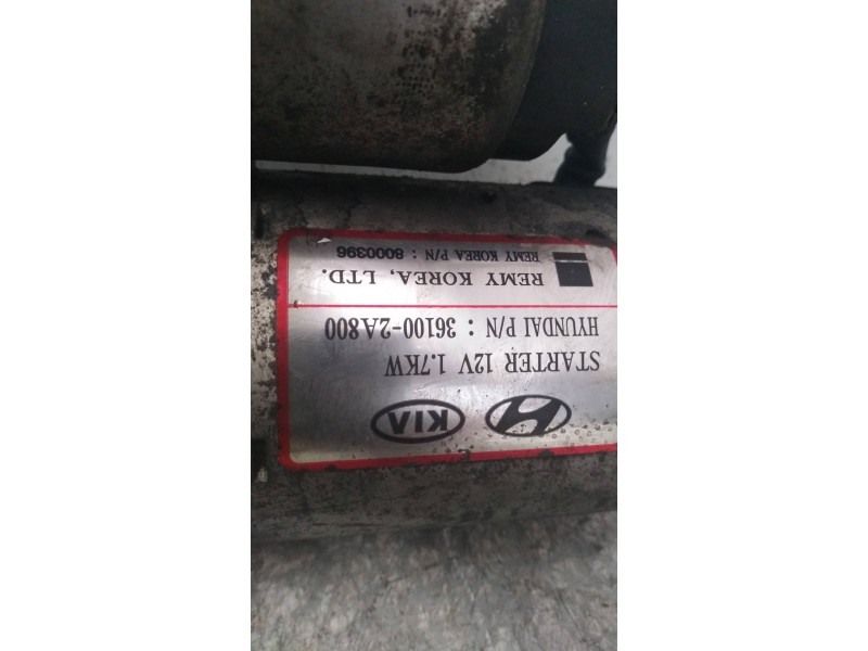 Recambio de motor arranque para hyundai ix35 comfort 2wd referencia OEM IAM 361002A800 STARTER 