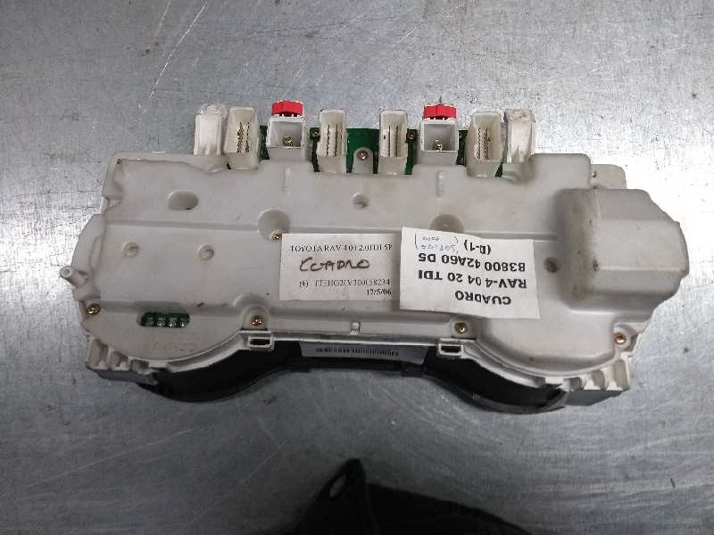Recambio de cuadro instrumentos para toyota rav 4 (a2) 2.0 turbodiesel cat referencia OEM IAM 8380042A60 1575202791 