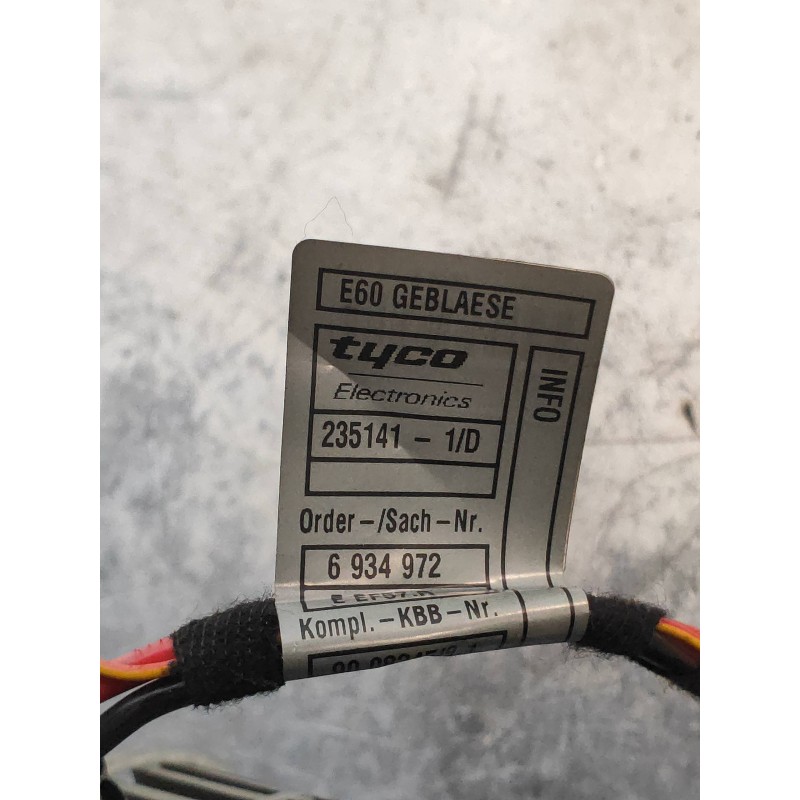 Recambio de motor calefaccion para bmw serie 6 coupe (e63) 4.4 v8 32v cat referencia OEM IAM 6934972  