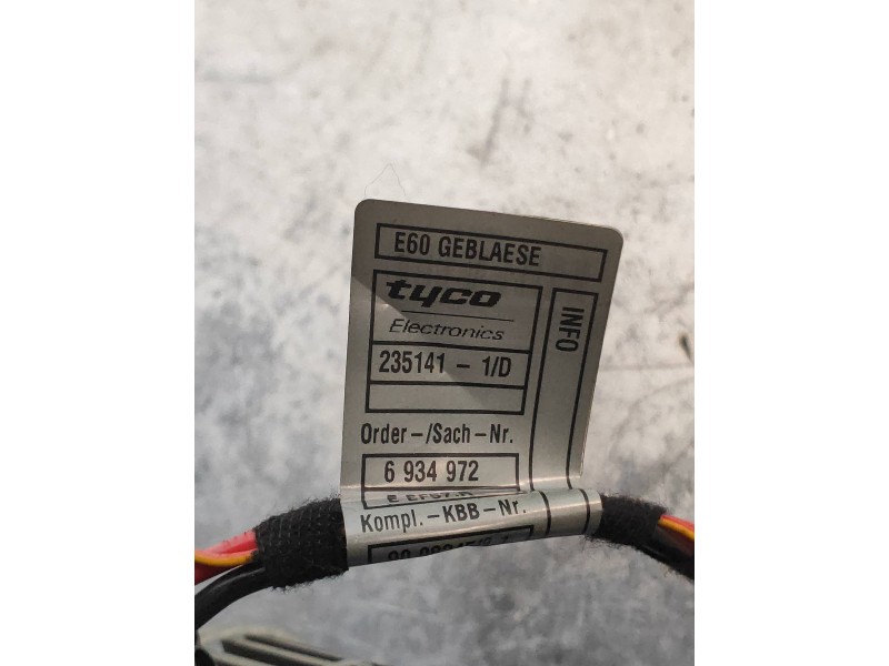 Recambio de motor calefaccion para bmw serie 6 coupe (e63) 4.4 v8 32v cat referencia OEM IAM 6934972  