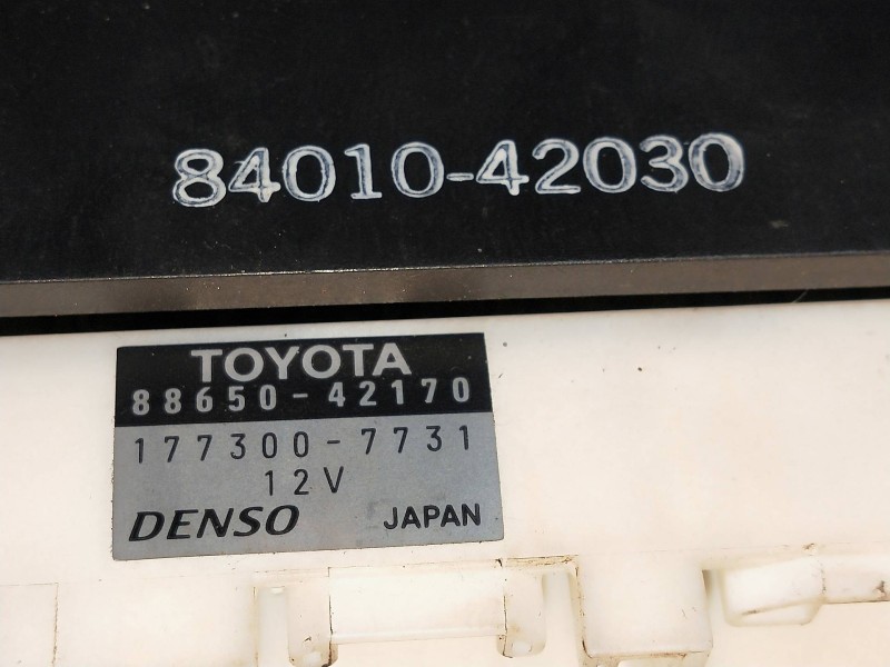 Recambio de mando calefaccion / aire acondicionado para toyota rav 4 (a2) 2.0 turbodiesel cat referencia OEM IAM 8865042170 1773