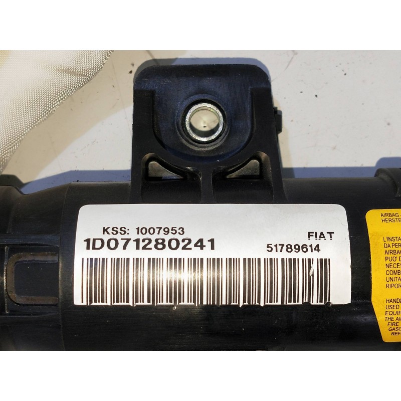 Recambio de airbag cortina delantero derecho para fiat croma (194) 1.9 8v jtd cat (939a1000 / 192a8000) referencia OEM IAM 51789