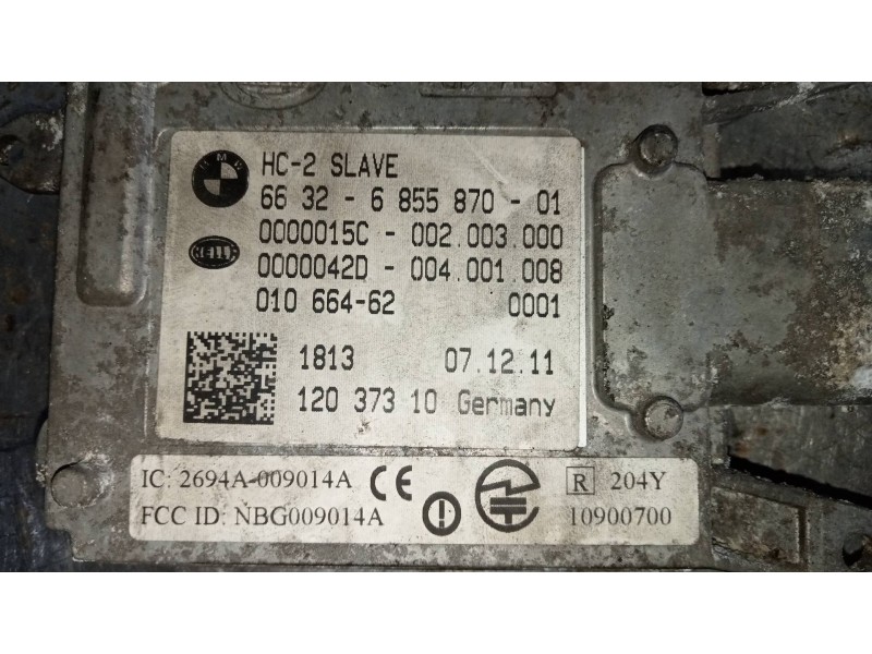 Recambio de modulo electronico para bmw serie 5 lim. (f10) 535d xdrive referencia OEM IAM 6632685587001  