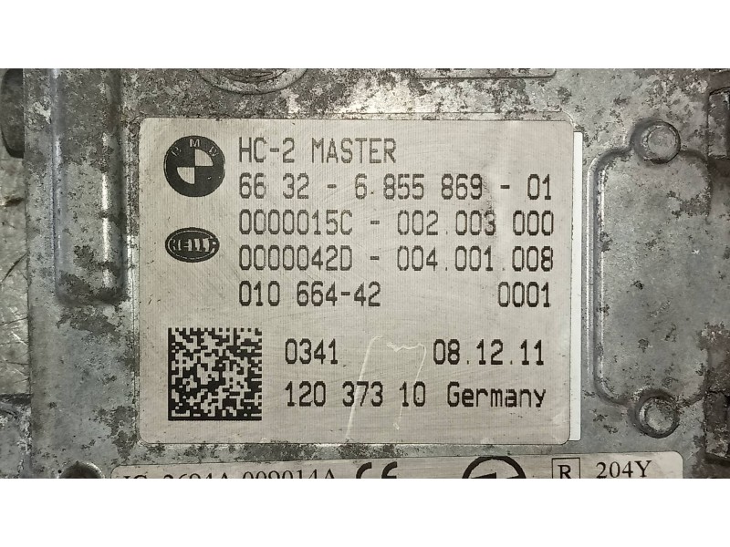 Recambio de modulo electronico para bmw serie 5 lim. (f10) 535d xdrive referencia OEM IAM 6632685586901 12037310 