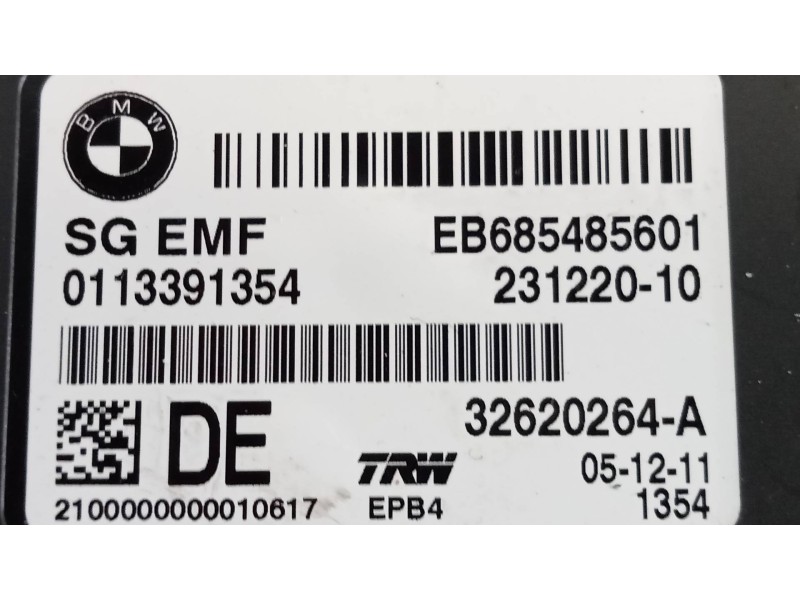 Recambio de modulo electronico para bmw serie 5 lim. (f10) 535d xdrive referencia OEM IAM 32620264A 23122010 0113391354 EB685485