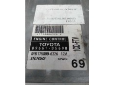 Recambio de centralita motor uce para toyota avensis berlina (t25) 2.0 turbodiesel cat referencia OEM IAM 8966105690 MB175800632 2