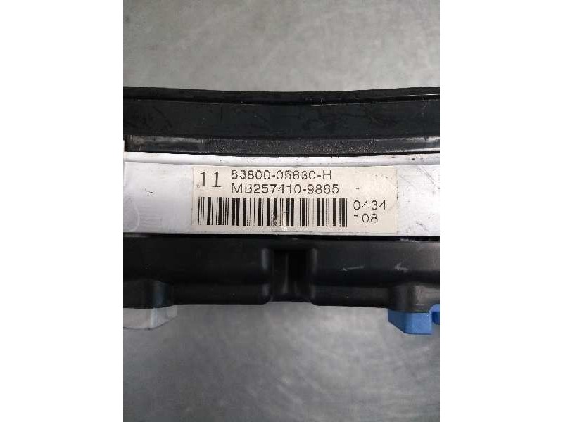 Recambio de cuadro instrumentos para toyota avensis berlina (t25) 2.0 turbodiesel cat referencia OEM IAM 8380005630H MB257410986