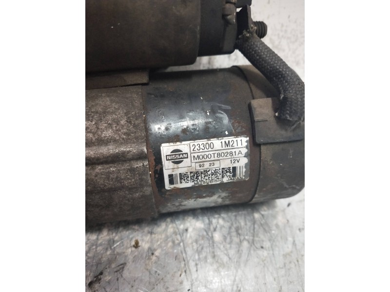 Recambio de motor arranque para nissan almera (n15) s referencia OEM IAM 233001M211 MITSUBISHI 