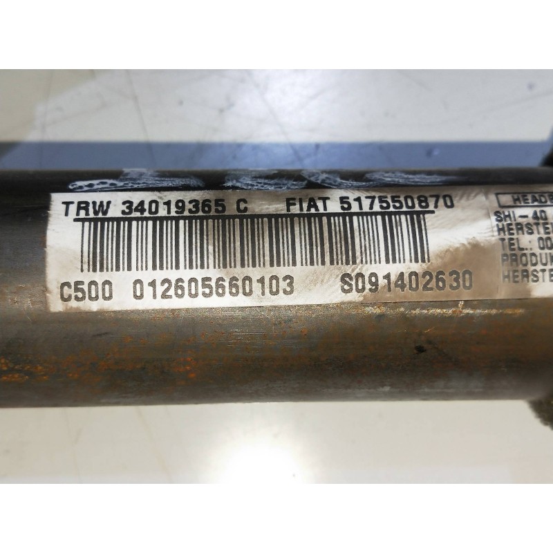 Recambio de airbag cortina delantero izquierdo para fiat linea (110) 1.3 16v jtd cat referencia OEM IAM 517550870  