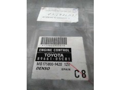 Recambio de centralita motor uce para toyota avensis berlina (t25) referencia OEM IAM 8966105C81 MB1758009420 C8 2