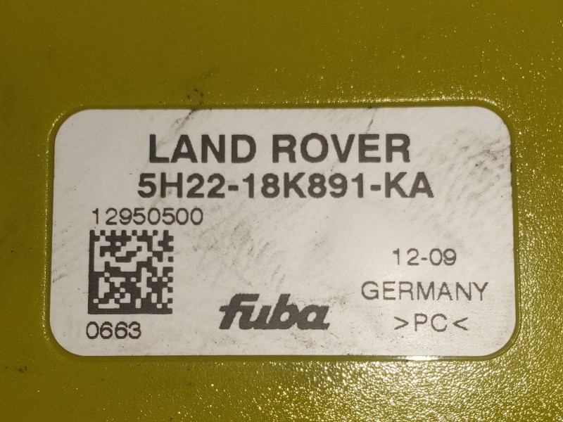 Recambio de modulo electronico para land rover range rover sport v6 td se referencia OEM IAM 5H2218K891KA  