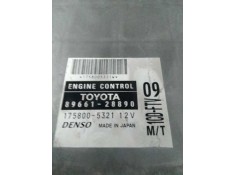Recambio de centralita motor uce para toyota previa (r30) 2.0 turbodiesel cat referencia OEM IAM 8966128890 1758005321 1CDFTV MT 2