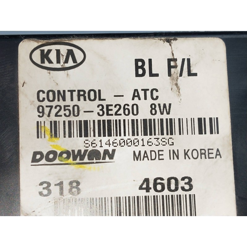 Recambio de mando calefaccion / aire acondicionado para kia sorento 2.5 crdi concept referencia OEM IAM 972503E2608W  