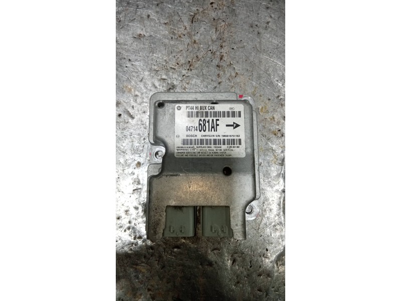 Recambio de centralita airbag para chrysler pt cruiser (pt) 1.6 classic referencia OEM IAM 04714681AF  