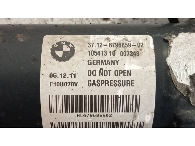 Recambio de amortiguador trasero izquierdo para bmw serie 5 lim. (f10) 535d xdrive referencia OEM IAM 37126796859  