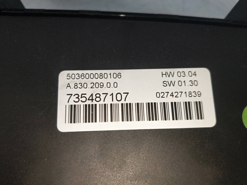Recambio de mando calefaccion / aire acondicionado para lancia delta (181) argento referencia OEM IAM 735487107 A83020900 