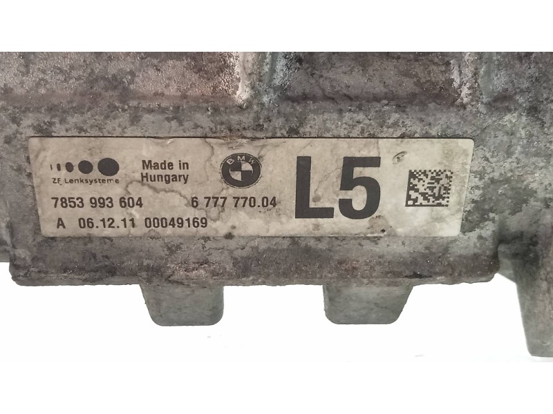 Recambio de cremallera direccion para bmw serie 5 lim. (f10) 535d xdrive referencia OEM IAM 7853993604 677777004 7853501405