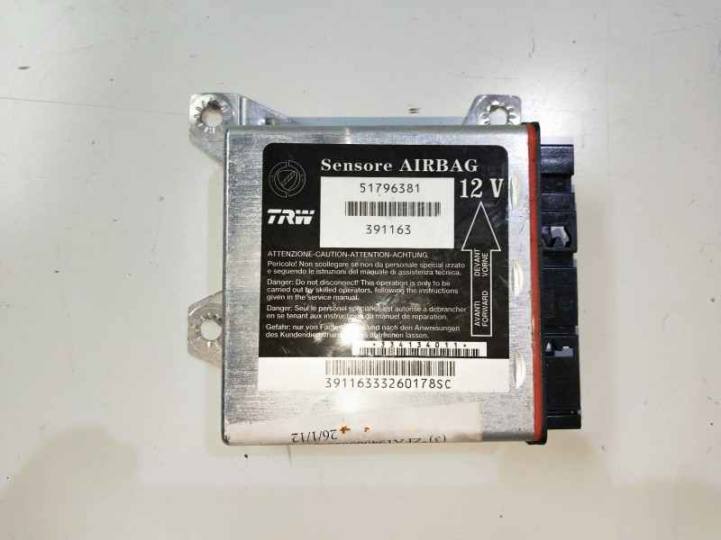 Recambio de kit airbag para fiat croma (194) 1.9 8v jtd cat (939a1000 / 192a8000) referencia OEM IAM   