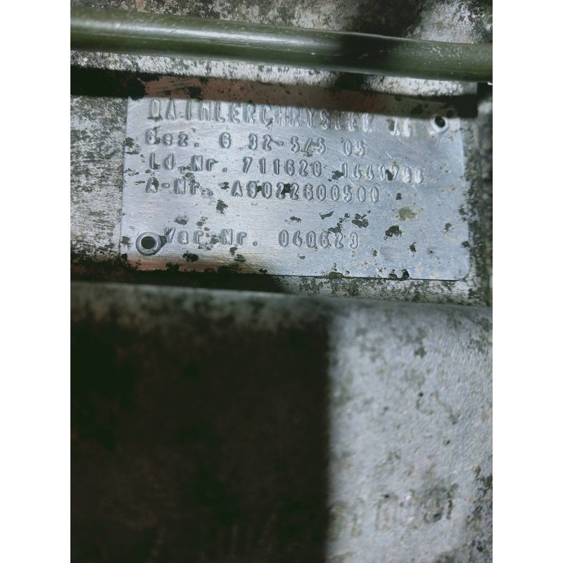 Recambio de caja cambios para mercedes sprinter 02.00  caja cerrada 311 cdi (903.661-662) referencia OEM IAM A9022600500 711620 