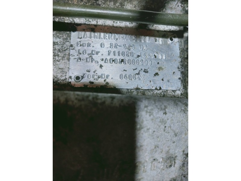 Recambio de caja cambios para mercedes sprinter 02.00  caja cerrada 311 cdi (903.661-662) referencia OEM IAM A9022600500 711620 