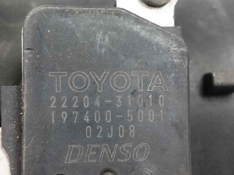 Recambio de caudalimetro para toyota auris 1.6 16v cat referencia OEM IAM 1974005001 2220431010 DENSO