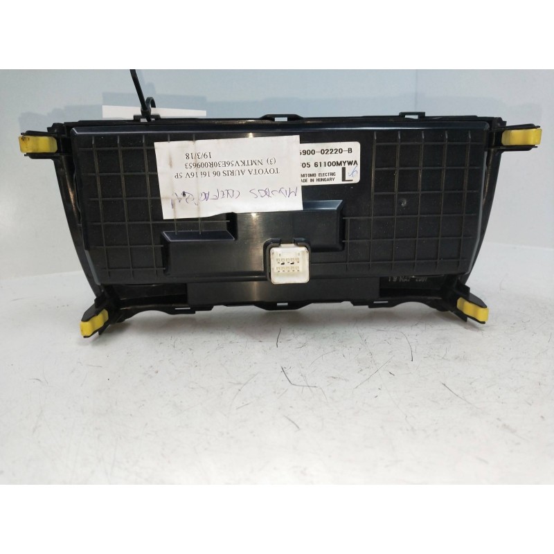 Recambio de mando calefaccion / aire acondicionado para toyota auris 1.6 16v cat referencia OEM IAM 5590002220B 7F056110MYWA 