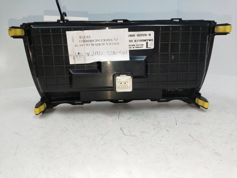 Recambio de mando calefaccion / aire acondicionado para toyota auris 1.6 16v cat referencia OEM IAM 5590002220B 7F056110MYWA 
