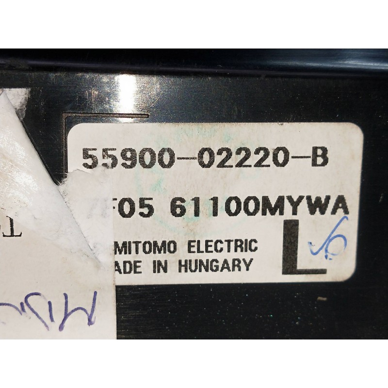 Recambio de mando calefaccion / aire acondicionado para toyota auris 1.6 16v cat referencia OEM IAM 5590002220B 7F056110MYWA 