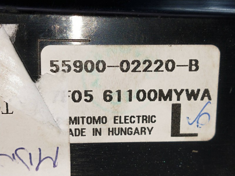 Recambio de mando calefaccion / aire acondicionado para toyota auris 1.6 16v cat referencia OEM IAM 5590002220B 7F056110MYWA 
