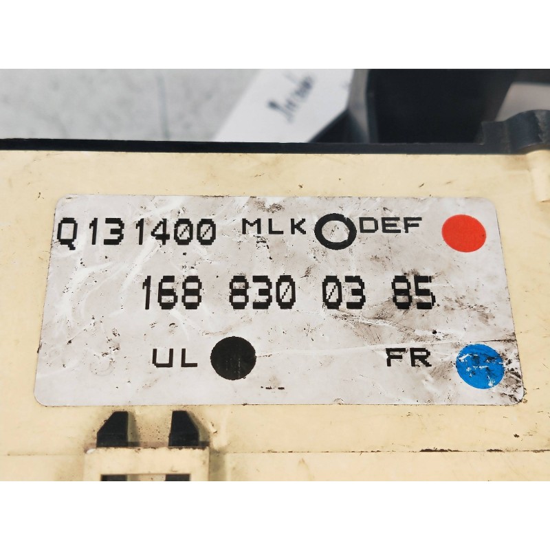 Recambio de mando calefaccion / aire acondicionado para mercedes clase a (w168) 1.4 cat referencia OEM IAM 1688300385  