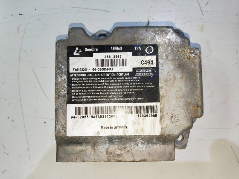 Recambio de kit airbag para fiat multipla (186) 1.6 16v elx / 100 16v elx referencia OEM IAM   