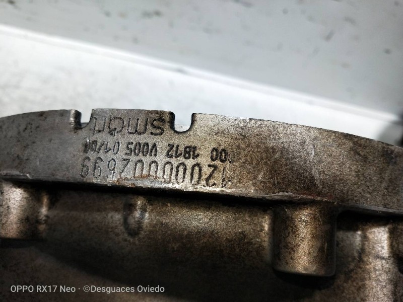 Recambio de caja cambios para smart coupe 0.8 cdi cat referencia OEM IAM 0001812V005 12000002699 0003226V016