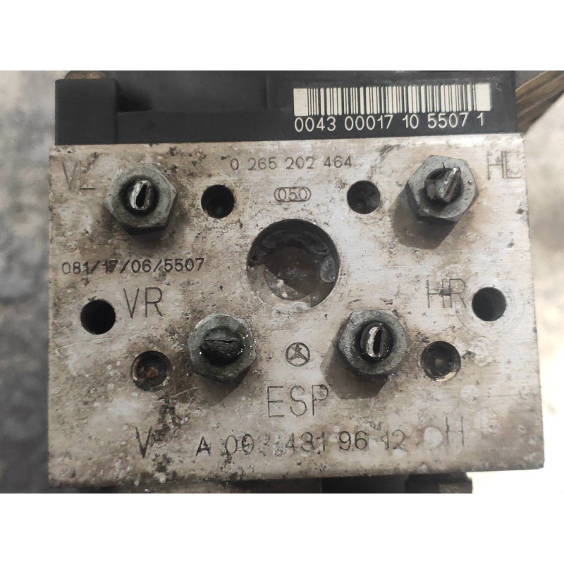 Recambio de abs para mercedes clase e (w210) familiar 430 t (210.270) referencia OEM IAM 0265202464 0034319612 BOSCH