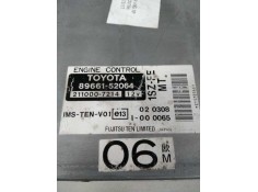 Recambio de centralita motor uce para toyota yaris (ncp1/nlp1/scp1) 1.0 cat referencia OEM IAM 8966152064 2110007214 1SZFE MT 06 2