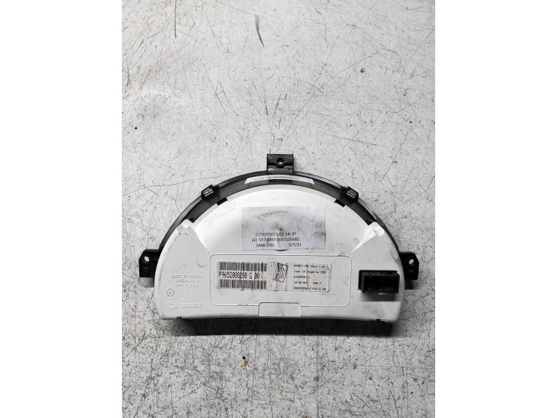 Recambio de cuadro instrumentos para citroen c2 sx referencia OEM IAM P9652008280G  