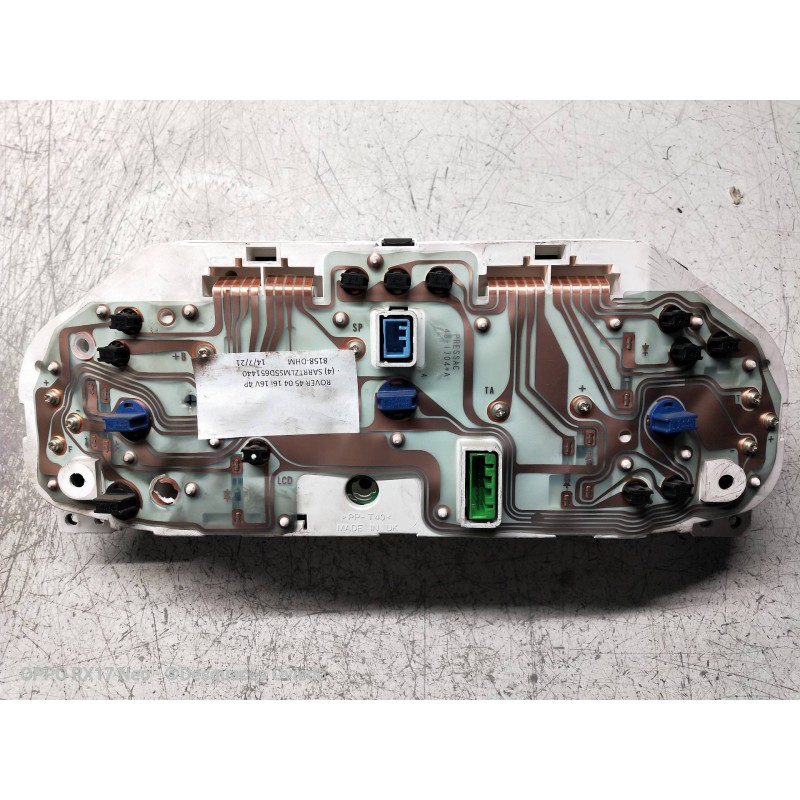 Recambio de cuadro instrumentos para mg rover serie 45 (t/rt) classic referencia OEM IAM AR0055102 RG22969 S0215 YAC004340XXX