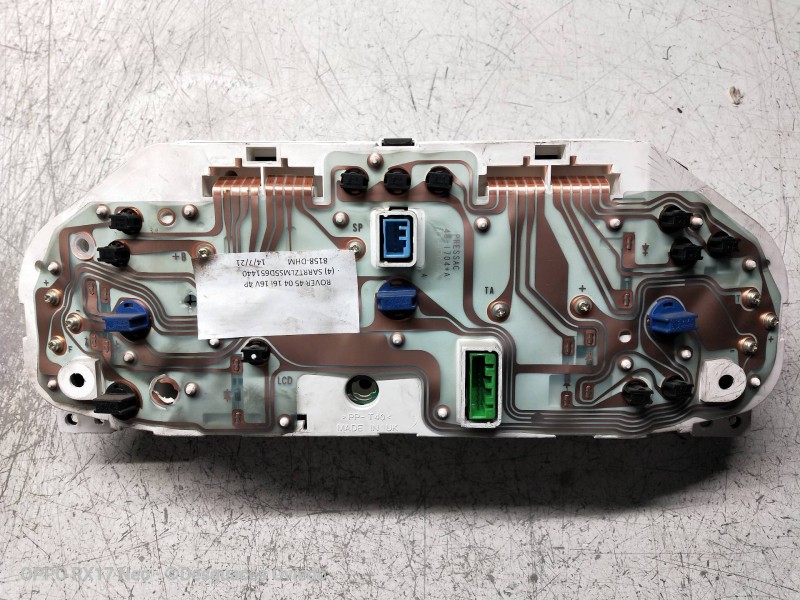 Recambio de cuadro instrumentos para mg rover serie 45 (t/rt) classic referencia OEM IAM AR0055102 RG22969 S0215 YAC004340XXX