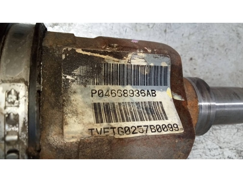 Recambio de transmision delantera derecha para chrysler pt cruiser (pt) 1.6 classic referencia OEM IAM   