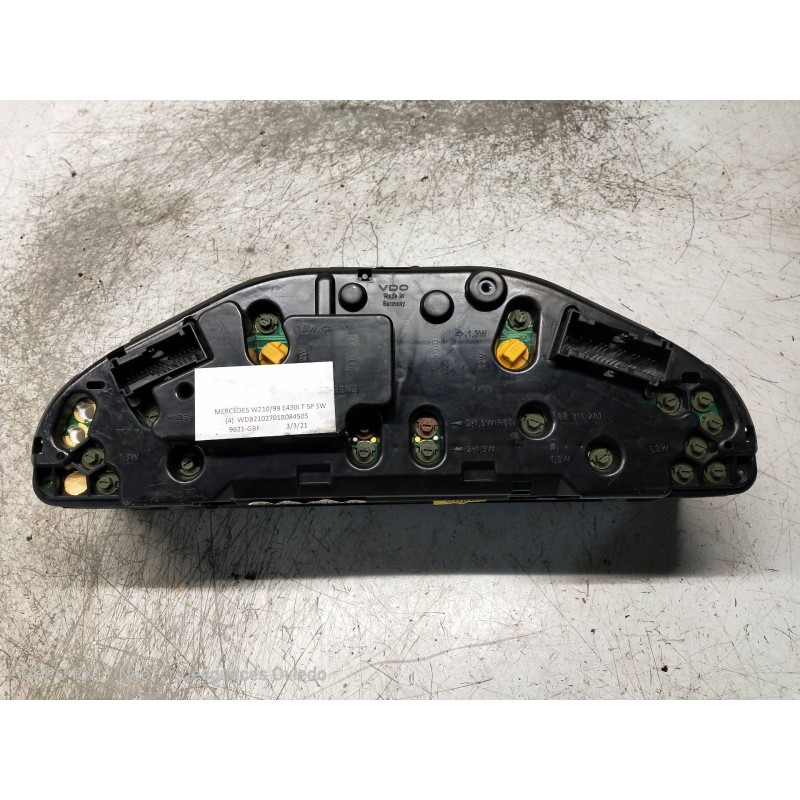 Recambio de cuadro instrumentos para mercedes clase e (w210) familiar 430 t (210.270) referencia OEM IAM 110008915 110008014 210