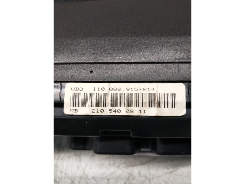 Recambio de cuadro instrumentos para mercedes clase e (w210) familiar 430 t (210.270) referencia OEM IAM 110008915 110008014 210