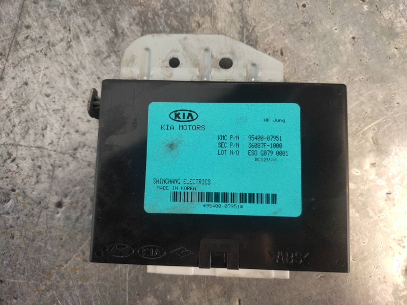 Recambio de modulo electronico para kia picanto 1.1 active referencia OEM IAM 9540007951 36087F1000 