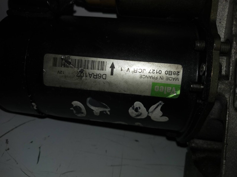 Recambio de motor arranque para peugeot 406 berlina (s1/s2) sv referencia OEM IAM D6RA107 VALEO 