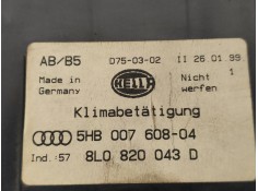 Recambio de mando calefaccion / aire acondicionado para audi a3 (8l) 1.9 tdi ambiente referencia OEM IAM 8L0820043D 5HB00760804  2